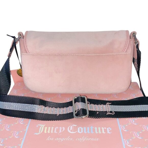Juicy Couture Exclusive Pink Diamond Shoulder Crossbody Wallet Handbag Purse NWT - Picture 8 of 12